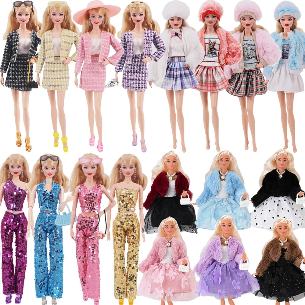 Beautiful Doll Clothes+Accessories For 30 CM babi Doll Dress Blyth 1/6 BJD,Toys For Girls,Birthday Christmas Gift