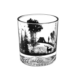 300ml Creative Silhouette Wine Glass Cup Iceberg Cup Snow Mountain Cup Thick Bottom Rock Cup Christmas Whiskey Cup Wedding Gifts