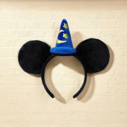 2026 Mickey Mouse Plush Magic House Disney Headwear Cosplay Decoration Christmas Party Cloth Hair Band Adult Kids Halloween Part