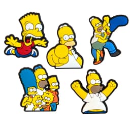 18Pcs/Set Simpson Shoe Charms DIY Shoe Buckle Accessories PVC Shoe Decorations Christmas Gifts