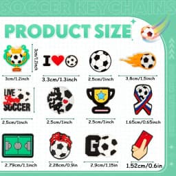 Soccer Party Favors Football Theme Bracelets Keychain Pin Ball Maze Game Gifts Birthday Party Pinata Fillers Christmas Gift