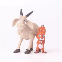 10Pieces Masha and The Bear Action Figure Anime Model Cartoon Toys Anime Figure for Friends Gifts Christmas Gift