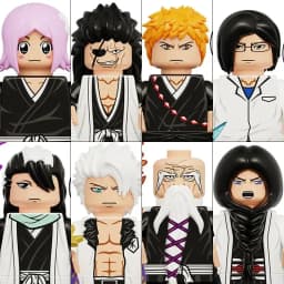 Building Blocks KDL820 BLEACH Anime Cartoon Mini Action Figures Toy Christmas Present Ichigo HollowJujutsu Kaisen MOC diy