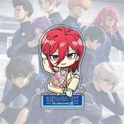 Hot Anime BLUE LOCK Acrylic Keychain Bachira Meguru Chigiri Hyōma Model Figure Cosplay Birthday Fans Christmas Gift 10CM