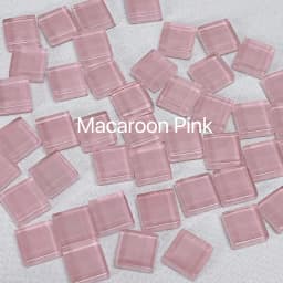 50pcs Glass Mosaic Tiles Colorful Square Mosaic Pieces for Mosaic Projects DIY Crafts Mosaic Handmade Christmas Decoration
