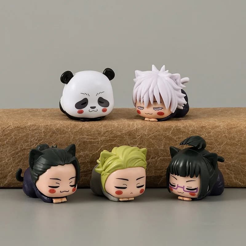 5cm Anime Jujutsu Kaisen Cat Sleep Geto Suguru Panda Nanami Kento Fushiguro Megumi Model Figure Toy Christmas Gift