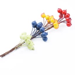 20/50pcs Artificialflower pomegranate diy gift candy box Christmas festival party Home Decor Wedding arch bouquet hairpin brooch