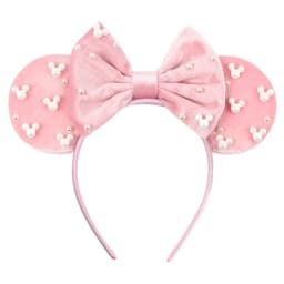 2026 Women 3.3" Velvet Mouse Ear Headband For Girls Soft Butterfly Knot Headband Halloween Party Christmas Hair Accessories