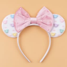 2026 Women 3.3" Velvet Mouse Ear Headband For Girls Soft Butterfly Knot Headband Halloween Party Christmas Hair Accessories