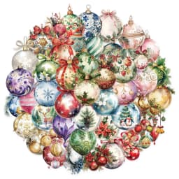 50PCS Christmas Bell Decoration PET Graffiti Stickers Luggage Speaker Skateboard Water Cup Decoration Stickers
