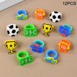Soccer Party Favors Football Theme Bracelets Keychain Pin Ball Maze Game Toys Kids Birthday Party Pinata Fillers Christmas Gift