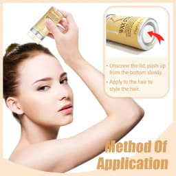 High Quality Hair Wax Stick for Wigs and Hairstyling-Edge Control, Non-Greasy Pomade for Fly Away and Frizzy Hair, Christmas Gif