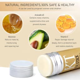 High Quality Hair Wax Stick for Wigs and Hairstyling-Edge Control, Non-Greasy Pomade for Fly Away and Frizzy Hair, Christmas Gif