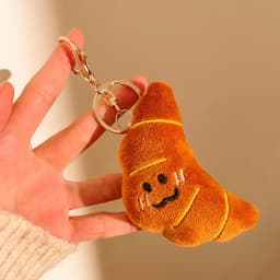 Cartoon Plush Doll Keychain Bag Charms Capybara Star Bear Rabbit Frog Panda Strawberry Bear Goose Doll Keychains Christmas Gifts