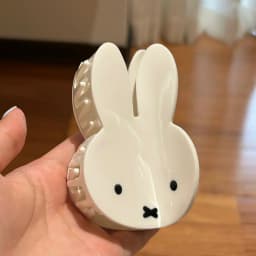 Kawaii Miffy Sweet Hair Clip Cartoon Back of The Head Clip Sweet Girl Girl Heart Bangs Clip Girl Birthday Christmas Gift