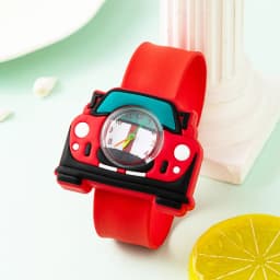Cartoon Children Watches Baby Study Look The Time Toy Bracelet Kids Slap Watch for Boys Girls Birthday and Christmas Gift Clock