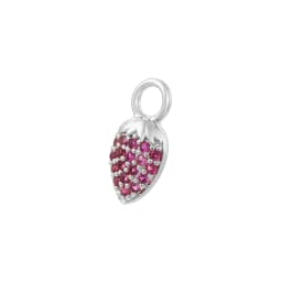 2Pcs/lot,Fashion Brass 18K Gold Plated Christmas Charm Cherry Strawberry Sweet Cute Jewellery for DIY Bracelet Necklace:VD1634