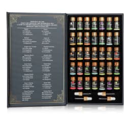 MAYJAM 35pcs/set Essential Oils For Diffuser DIY Making Scent Candle Massage Burner Air freshener Aroma Oil Christmas Gift Box
