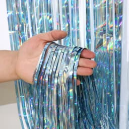 Cheap Tinsel Foil Fringe Curtains Backdropfor for Photo Booth Wedding Graduations Birthday Christmas Event Party Supplies