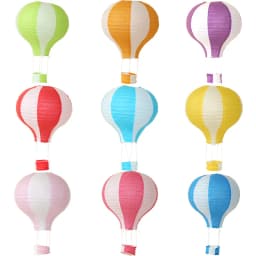 12inch 30cm DIY Hanging Hot Air Balloon Paper Lanterns Reusable Party Ball Lamps Decor Halloween Christmas Wedding Birthday