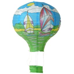 12inch 30cm DIY Hanging Hot Air Balloon Paper Lanterns Reusable Party Ball Lamps Decor Halloween Christmas Wedding Birthday