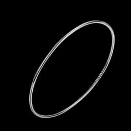 Hot new 925 Sterling Silver fine Simple circle bangle for women charm bracelet Fashion Party Jewelry girl student Christmas gift