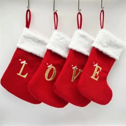 Christmas Alphabet Knitting Socks Christmas Tree Ornaments Christmas Decorations For Home 2024 Navidad Noel 2025Xmas Gift