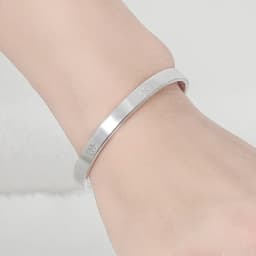 925 Sterling Silver Clover Lucky Luxury Bracelet Women High Quality Designer Jewelry Accessories Christmas Offers
