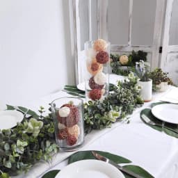 3/12Pcs Rattan Balls Natural Decorative Balls Vase Filler for Wedding Christmas Home Table Decor Tree Branches Ornament Party