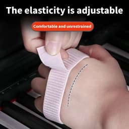 A Set of Blue/Pink ABS Resin Piano Hand Correctors Can Make Beginners Standard Hand Shapes Faster, Christmas/Halloween Gifts