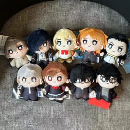 10CM Anime Yuuki Makoto Aegis Shiomi Kotone Gorou Akechi Joker Shiomi Kotone Cosplay Anime Plushie Pendant Kids Christmas Gifts