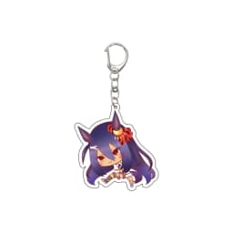 55MM Anime Pretty Derby Keychain Oguri Cap Special Week Silence Suzuka Tokai Teio Key Chain Acrylic Model Plate Christmas Gifts