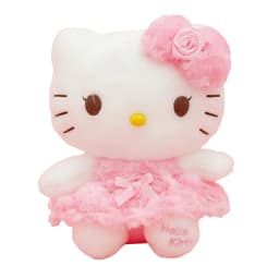 30CM Genuine Sanrio Rose Series Hello Kitty Melody Stuffed Toy Plush Toy Peluche Anime Doll Birthday Christmas Gift For Girl