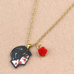 Rock Band My Chemical Romance Necklaces Cosplay MCR Stainless Steel Guitar Pick Pendant Necklace Cos Accessories Christmas Gifts