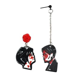 Rock Band My Chemical Romance Necklaces Cosplay MCR Stainless Steel Guitar Pick Pendant Necklace Cos Accessories Christmas Gifts