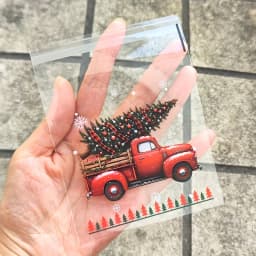 50/100pcs Christmas Gift Wrapping Bags with Snowflake, Santa Claus, Reindeer, and Holly Print Self-Adhesive Packaging Bags