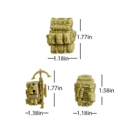 Parachute Toy Army Soldier Guns Net Knapsack Military Accessories Action Figure Toy for Boy Children Christmas Gift