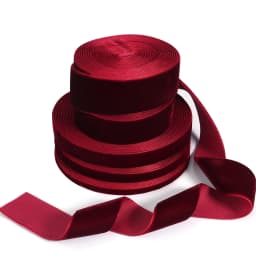 5-10yards/roll Velvet Ribbons Black Wine Red Color Single Face Flocking Webbing For DIY Christmas Crafts Wrapping Decoration