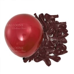 10/30/50Pcs Red Balloons Dark Wine Red Garnet Burgundy Latex Balloons for Birthday Christmas Engagement Wedding Party Decoration