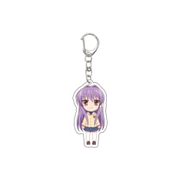 55MM Anime CLANNAD Keychain Okazaki Tomoya/Nagisa Furukawa/Okazaki Ushio Key Chain Acrylic Model Plate Christmas Gifts
