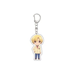 55MM Anime CLANNAD Keychain Okazaki Tomoya/Nagisa Furukawa/Okazaki Ushio Key Chain Acrylic Model Plate Christmas Gifts