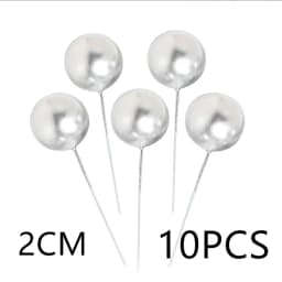 10 Pcs Colour Ball Happy Birthday Cake Topper 3CM Frosted Balls Kids Christmas Party Gift Cake Topper Wedding Dessert Decoration