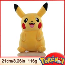 15-25CM Pokémon Plush Toy Pikachue Gengar Raichu Squirtle Eevee Charmander Bulbasaur Mewtwo Children's Birthday Christmas Gifts