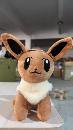 15-25CM Pokémon Plush Toy Pikachue Gengar Raichu Squirtle Eevee Charmander Bulbasaur Mewtwo Children's Birthday Christmas Gifts