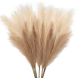 Large Artificial Pampas Grass 97cm Fake Pampas Floral 3/6 Branches Boho Farmhouse Room Wedding Decor Christmas Autumn Decoration