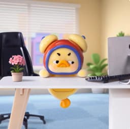 New UpsetDuck Hipper Series Vinyl Blind Box Status Display Duck Anime Cute Figure Doll Ornament Christmas Birthday Girl Gift