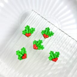 20PCS Kawaii Painted Snowman Gloves Resin Nail Charms 3D Cartoon Reindeer Gift Box Nail Art Decorations DIY Christmas Nail Parts
