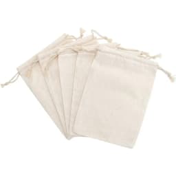 10/20/50 Pcs Dustproof Cotton Storage Bags Gift Fabric Package Plain Drawstring Pouches for Christmas Wedding Party Favors