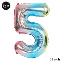 Snowflake Foil Mylar Balloon for Frozen Snow Princess Theme Birthday Party Decoration Christmas Winter Wonderland Party Supplies