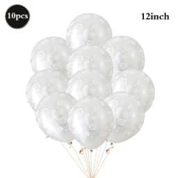 Snowflake Foil Mylar Balloon for Frozen Snow Princess Theme Birthday Party Decoration Christmas Winter Wonderland Party Supplies